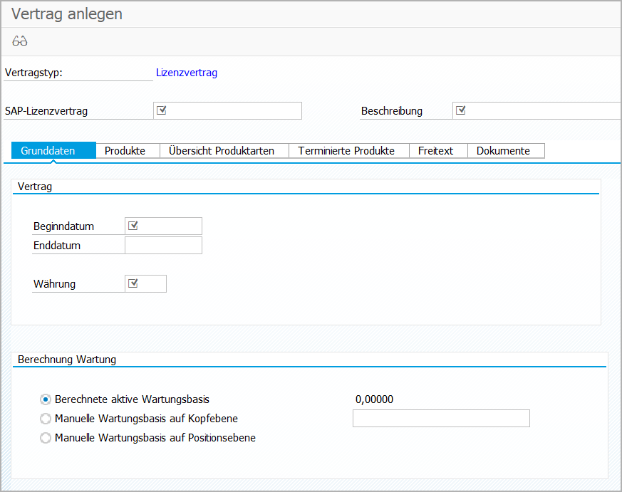 Create SAP license contract.png